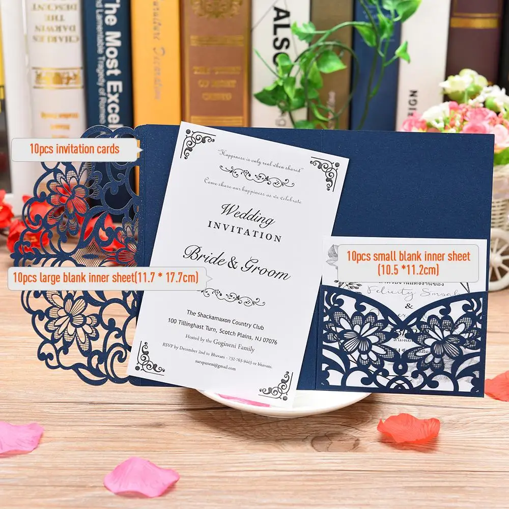 10 шт. бумажные открытки с пчелами для свадебных приглашений | Дом и сад