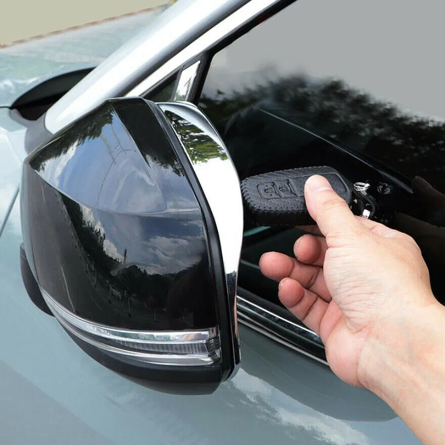 

Cover Rain Eyebrow Trim Chrome For Toyota Highlander 2020 2021 Car New