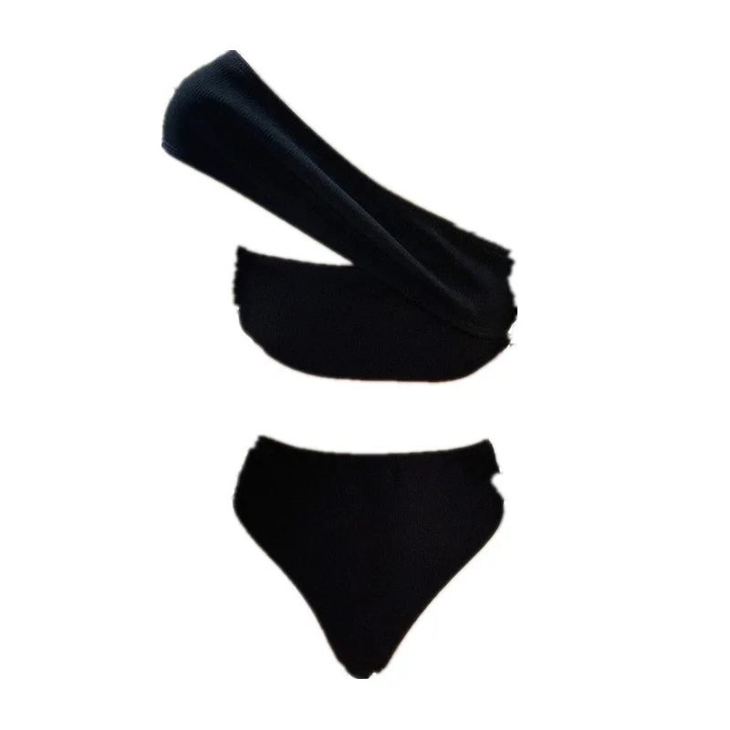 

Women One Piece Bathing Suit Swimwear For Swimsuit Whole Ins Wipes Bosom High Waist Bikini Female Sexy Shoulder Print Polyester