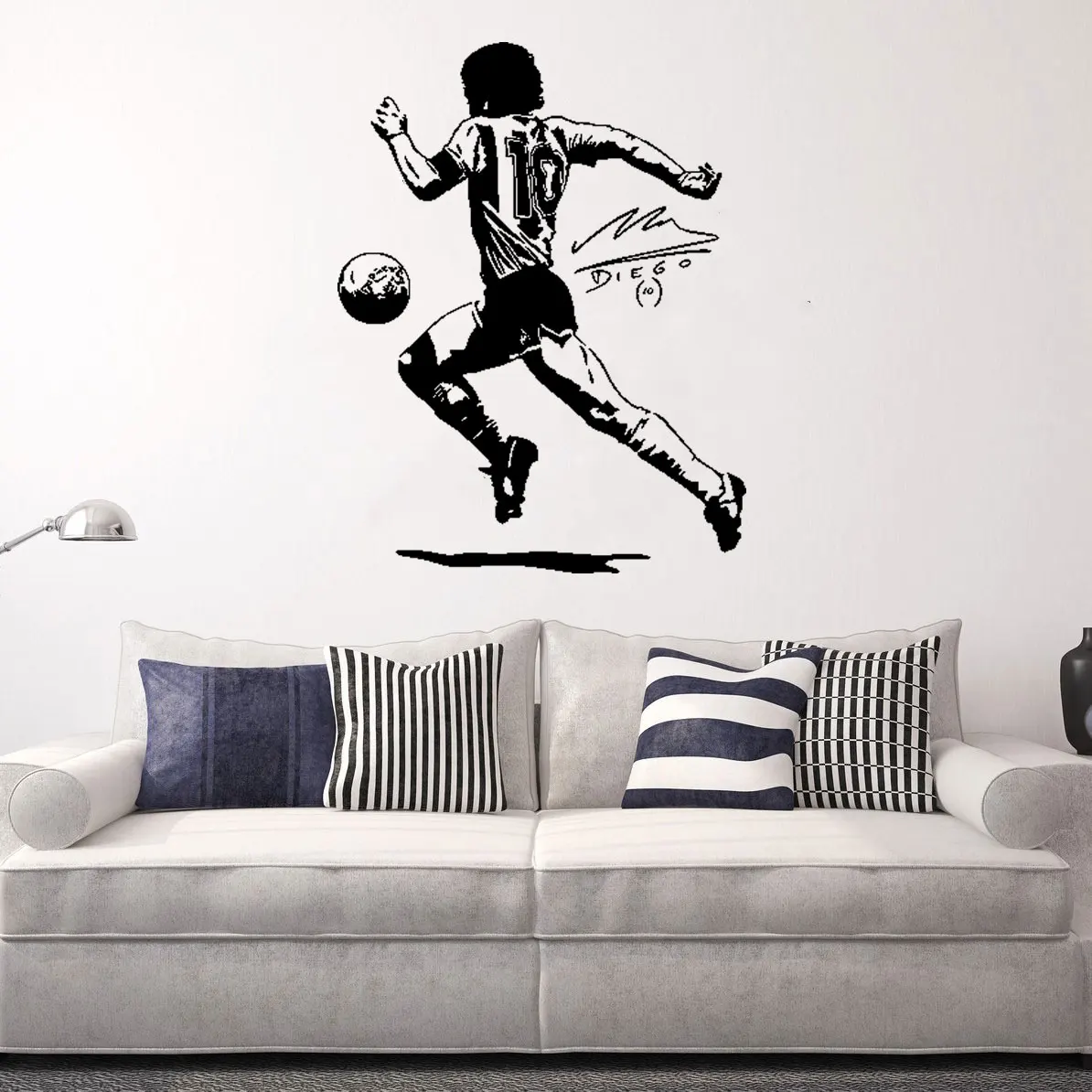 Аргентина футбол игрок наклейка на стену Athelte Диего Armand o Marado фотокомната