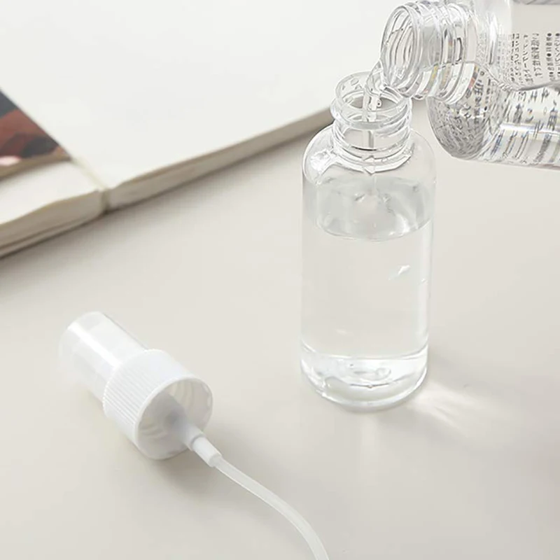 50 штук мл бутылки для распыления пластиковые пустые многоразовые распылители