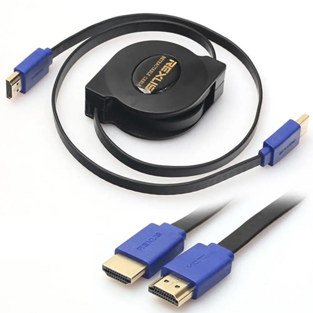 

Retractable High Speed HDMI-compatible Cable Male To Male for HDMI-compatible Digital Camera Tablet PC