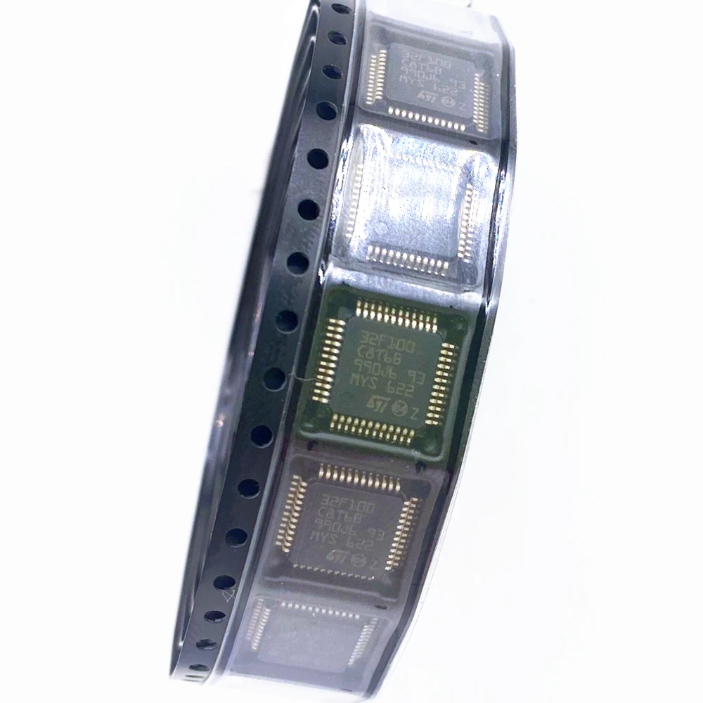 

1 шт./лот STM32F100C8T6B STM32F100C8T6 STM32F100 LQFP-48