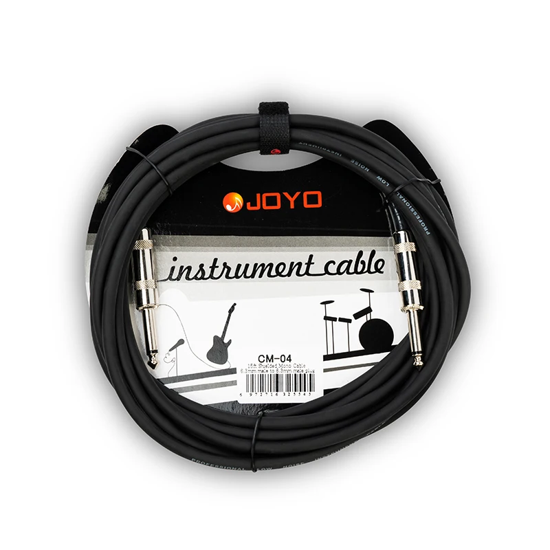 

JOYO CM-04 Guitar Effect Audio Signal Line Shielded Mono Cable For Guitar Keyboard Cable Professional 4.5M Screening Effect Wire