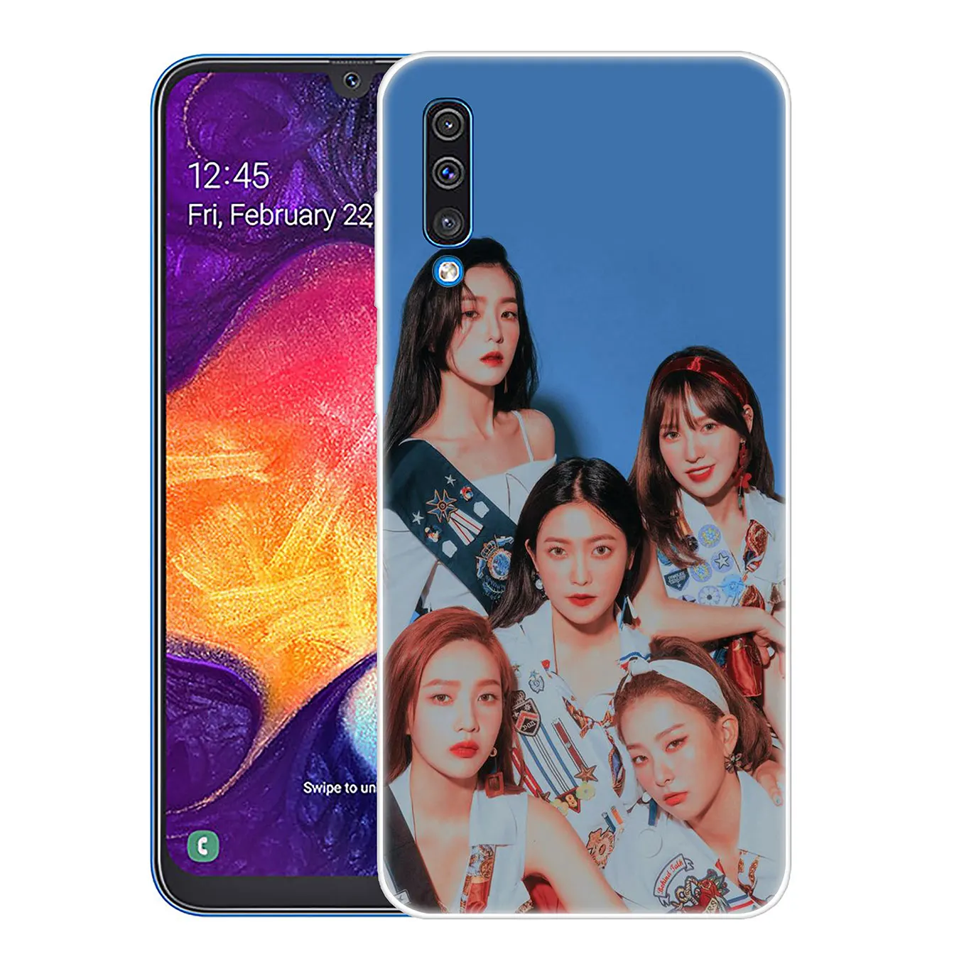 Lavaza красный бархат kpop жесткий прозрачный чехол для телефона samsung Galaxy A10 A20 A30 A40 A50 A60