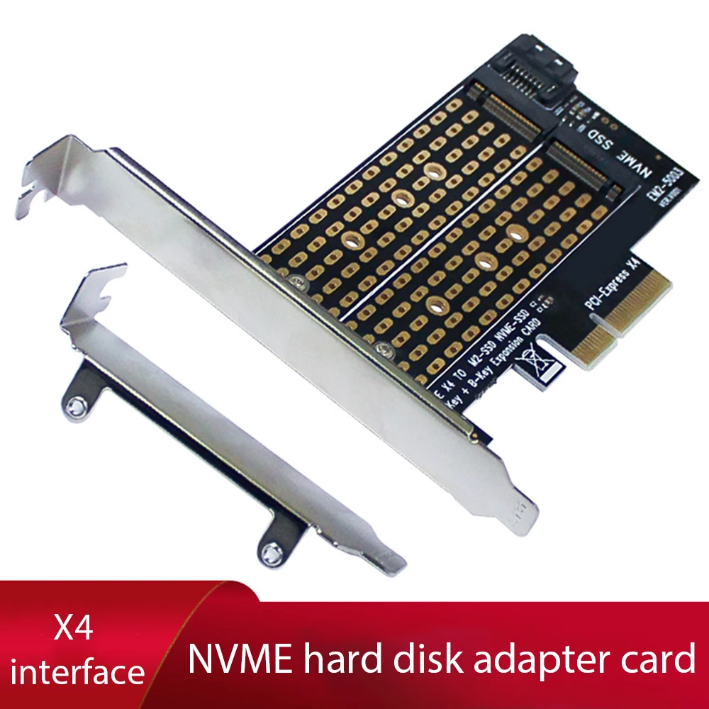 

M.2 NVME To PCI-E 3.0 X4 High Speed Expansion Card NVME PCIE Adapter Add On Cards M.2 NGFF M Key SSD Adapter For CHIA Mining