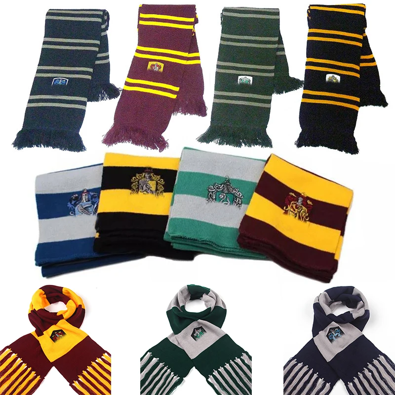 

Hot New Child adult School Scarf Tie Cosplay Scarf magic school Harris scarf Kids Women Men Scarf Halloween Anime Magic Prop