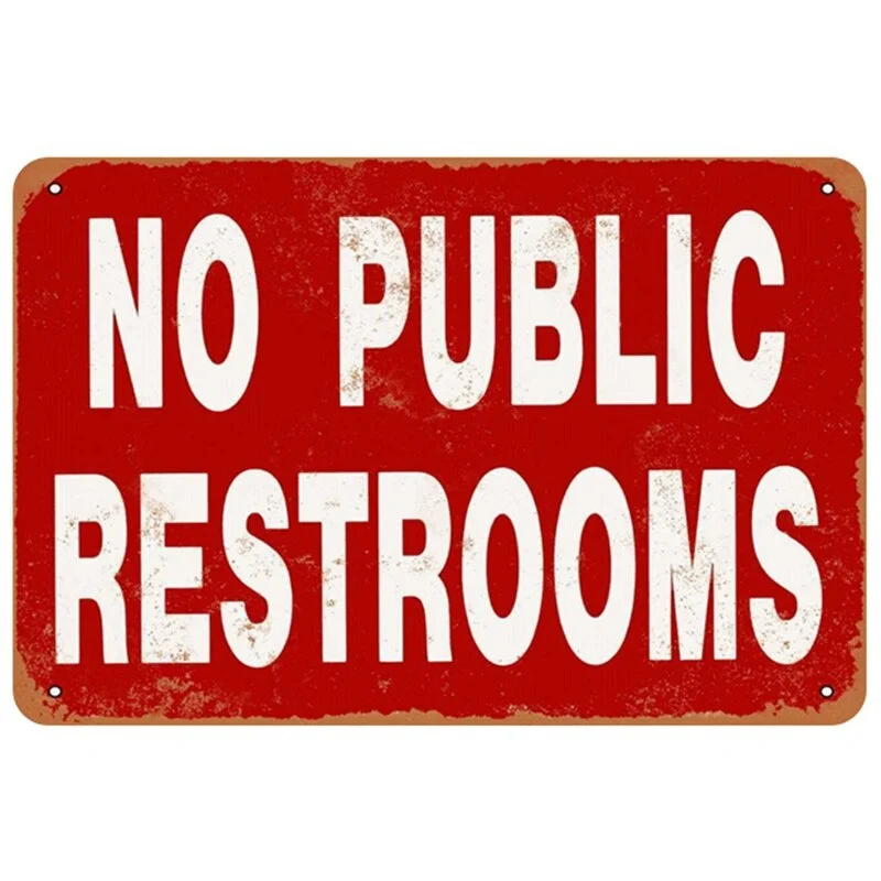 

Notice Plaque Metal Vintage Tin Sign Pin Up Shabby Decor Metal Signs Vintage Bar Decoration Metal Poster Pub Metal Plate