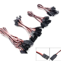 10pcs 100mm150mm200mm300mm500mm rc servo extension cord cable wire lead jr for rc helicopter rc drone