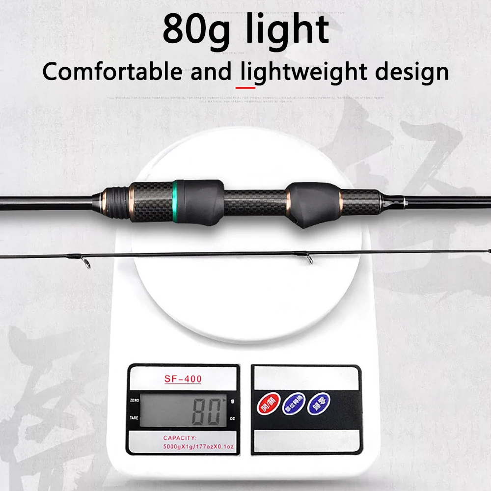 Ультралегкая рыболовная удочка 80 г супермягкое спиннинговое удилище UL