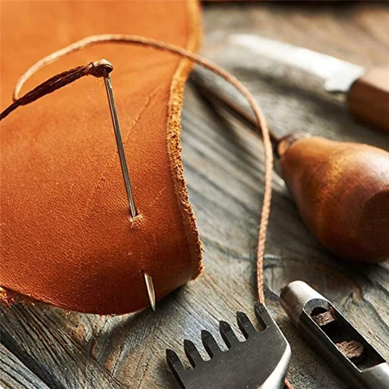 Иглы для ручного шитья MIUSIE 52/60 мм 30 шт. швейные иглы большой глаз домашнего