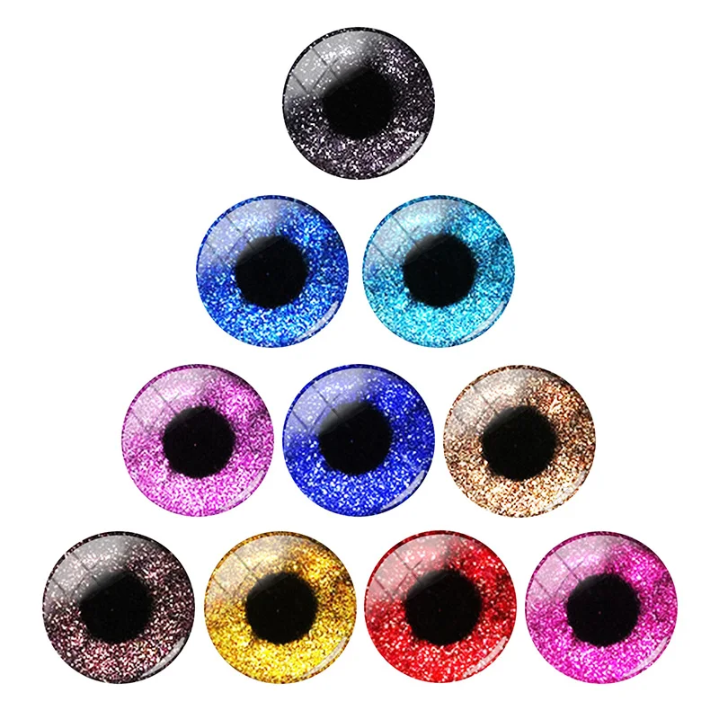 TAFREE сверкающие животные кошка Дракон кукольные глаза фото 12/15/16/18/20/25/30 мм Ручная