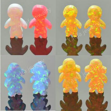 Более дешевый Творческий 8 5*13 мм маленький мальчик и маленькая девочка форма