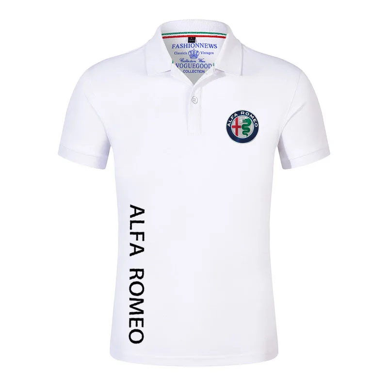 Мужская рубашка-поло из натурального хлопка с коротким рукавом | одежда