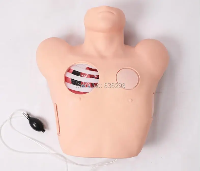 Манекен для грудной трубки травматический пистолет медицинский скелет