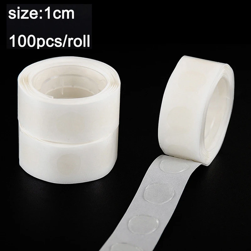 1roll 100 точек воздушный шар Клей точка вложение прикрепить воздушные шары клейкие наклейки Свадьба День Рождения Вечеринка DIY шар Декор стены поставки - Цвет: 1roll
