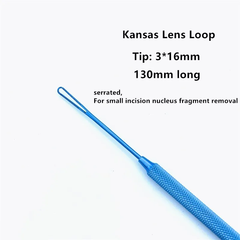 Кольца для линз из Канзаса, титановые офтальмологические инструменты, 3*16 мм, кольцо для линз для глаз, хирургический инструмент