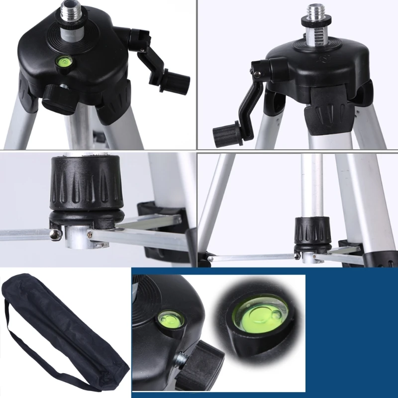 2020 Новый портативный 1 м регулируемый по высоте утолщенный алюминиевый штатив 5/8