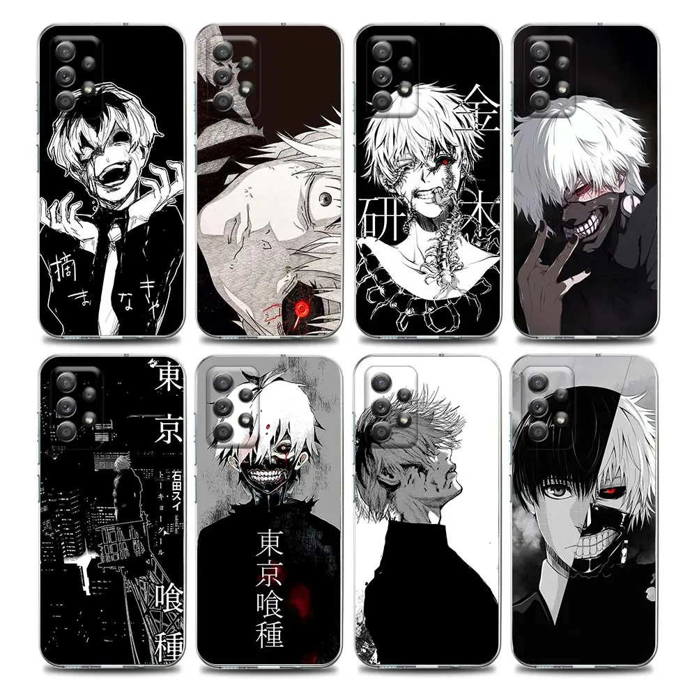 

Tokyo Ghoul Anime Kaneki Ken Clear Phone Case for Samsung A01 A02s A11 A12 A21 S A31 A41 A32 A51 A71 A42 A52 A72 Soft Silicon