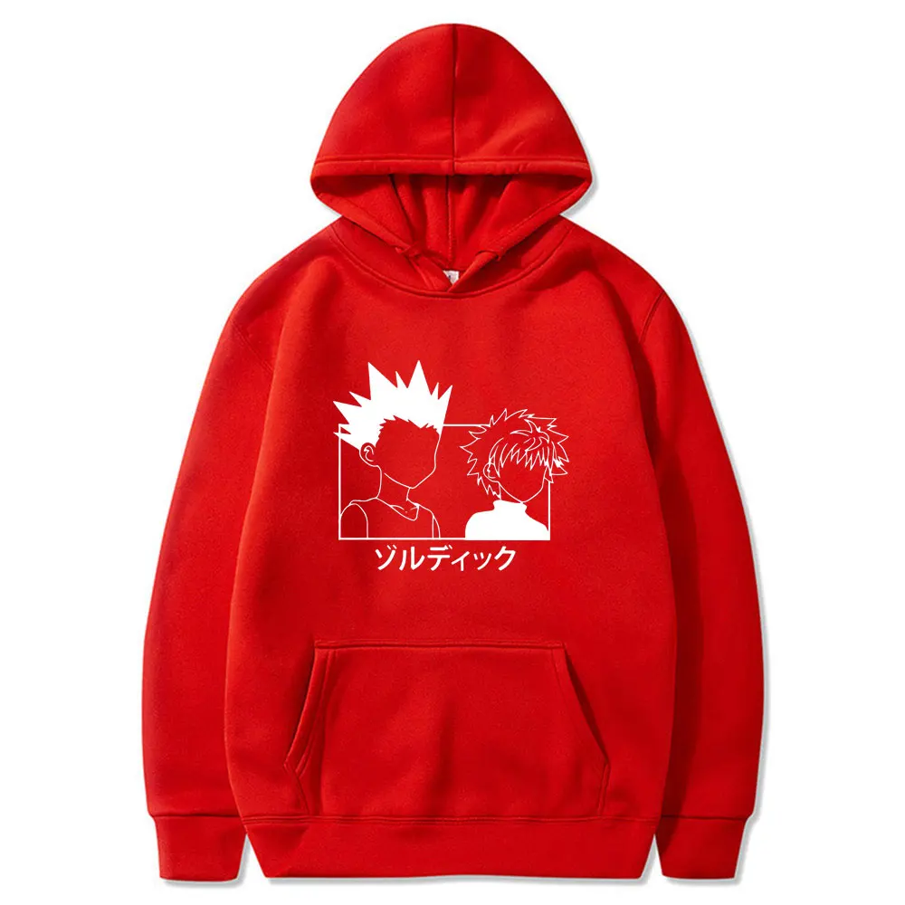 

2022 Japan Style Sweatshirts Streetwear for Women/Men Japanese Anime Funny Killua Eyes Creativity Hoody Oversized Hoodie Tops
