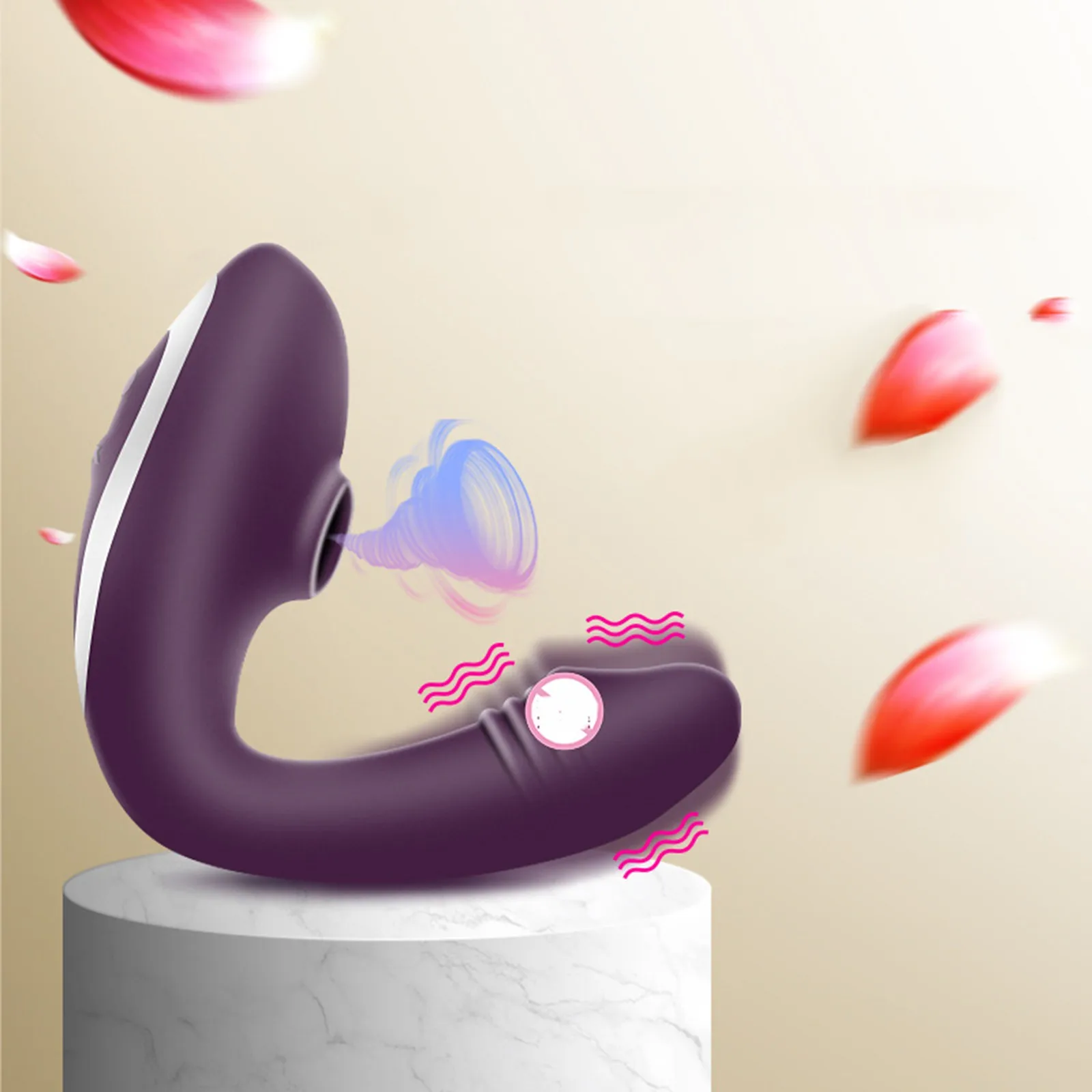 Высокочастотный вибратор для клитора с точки G Spot Стимулятор языка клитором