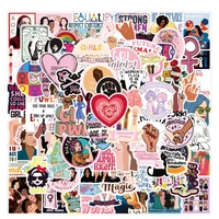10 30 50 100pcs New Feminist Graffiti Speech Gift Stickers Phone Snowboard Laptop Luggage Fridge Guitar Toys Waterproof Kids