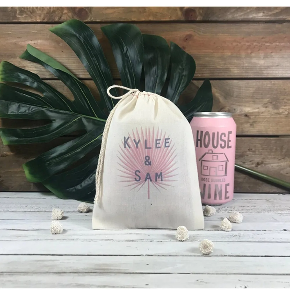 Свадебные приветственные пакеты тропический вечерние свадебные сувениры