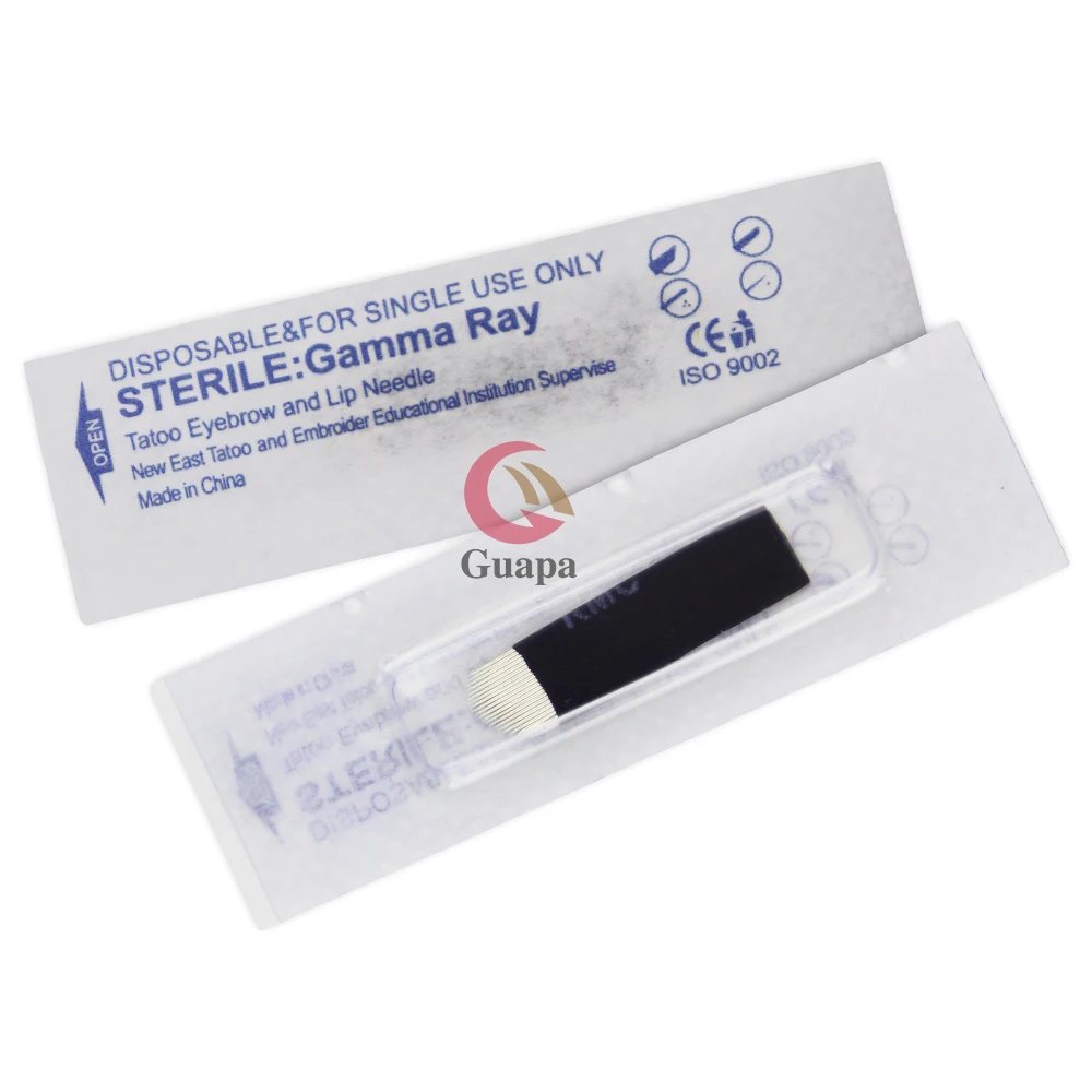 Иглы для микроблейдинга 21 в форма подводки глаз татуировок штифт татуировки