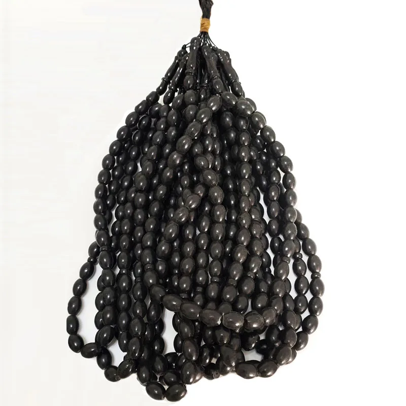 18 дюймов 9 15 мм Черный Натуральный Коралл с 2 дюймовым подвесом|beads coral|black coralbeads beads