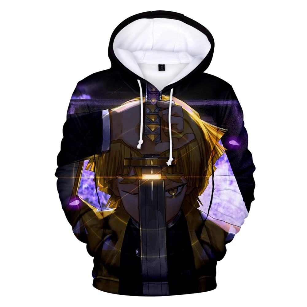 

Demon Slayer Kimetsu no Yaiba 3D Hoodies Men women New Autumn Fashion Harajuku Sweatshirt Popular Anime 3D Hoodie Top