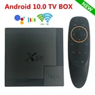 ТВ-приставка X96Mate, Android 10, 4 + 64 ГБ, 2,45 ГГц, Wi-Fi