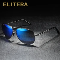 elitera classic polarized sunglasses men women driving square frame sun glasses male goggles sports uv400 gafas eyewear