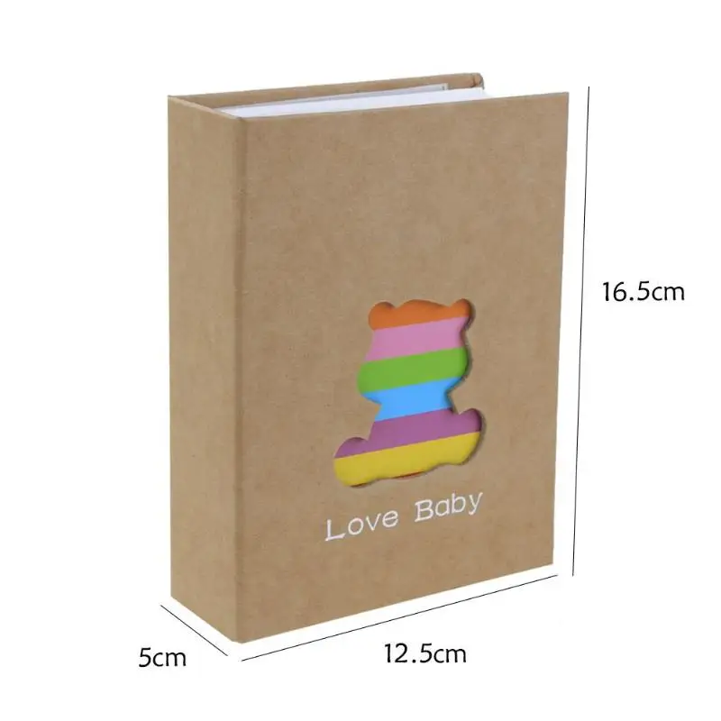 Фотоальбом с рисунками из мультфильмов 6 дюймов 100 карманов чехол для