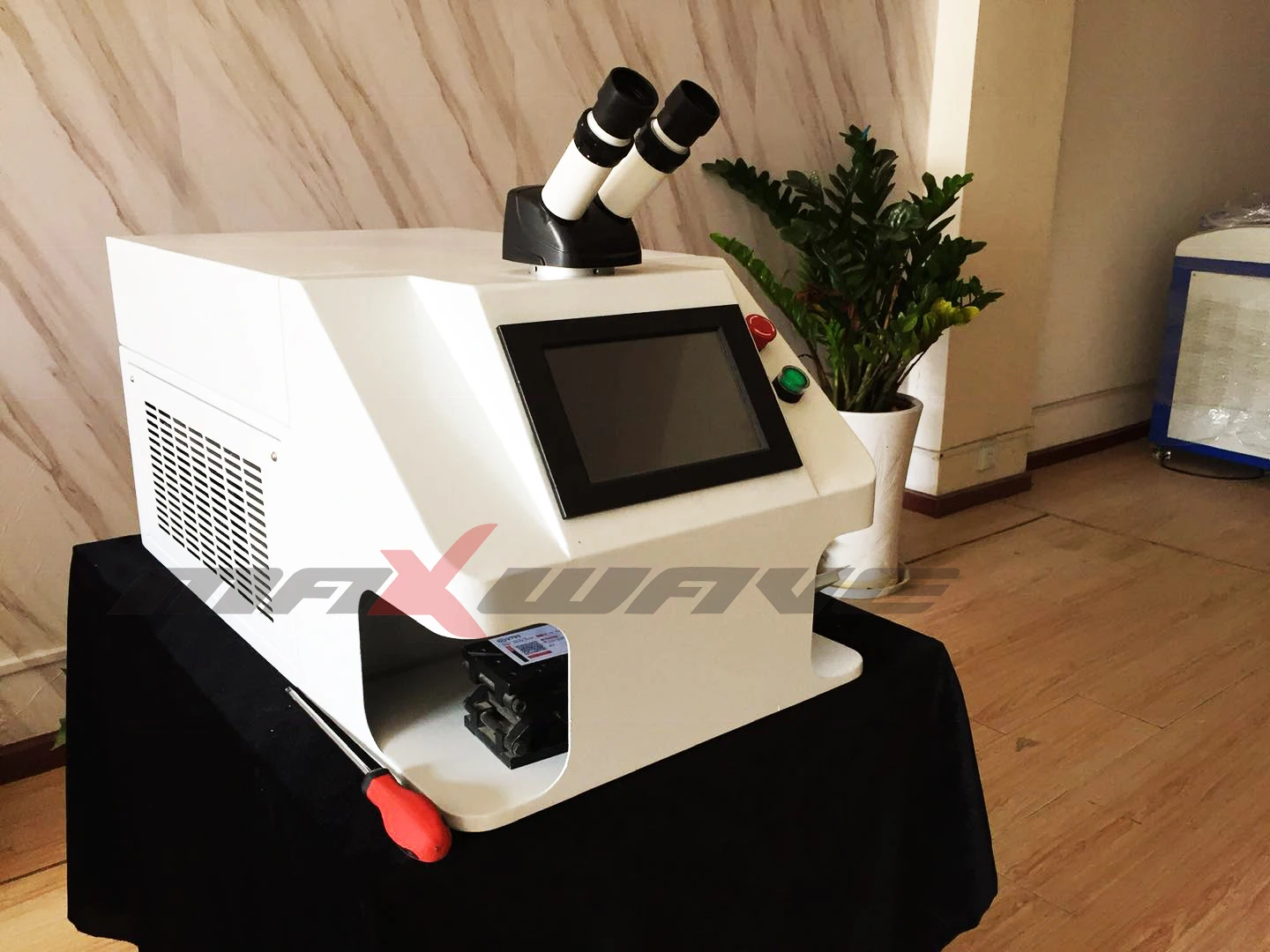 Maxwave новый дизайн 200W 110V Мини Портативный 45KGS YAG точечный луч Цвет CCD из метала