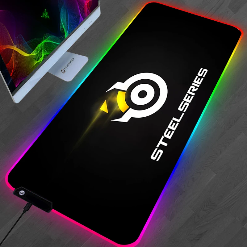 

Rug Gaming Mouse Mats RGB SteelSeries Mousepad Gamer Desk Varmilo PC Gamer Cabinet Mausepad Gamers Accessories Anime Mouse Pad