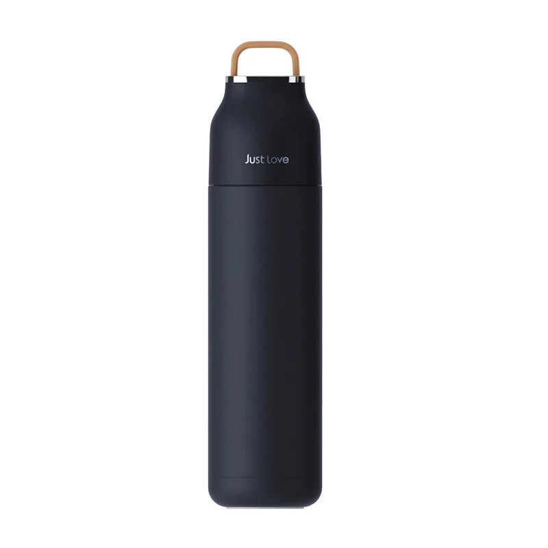

Thermal Mug Business Thermos Cup Fashionable Simple Large-Capacity Portable Handle Office Water Bottle