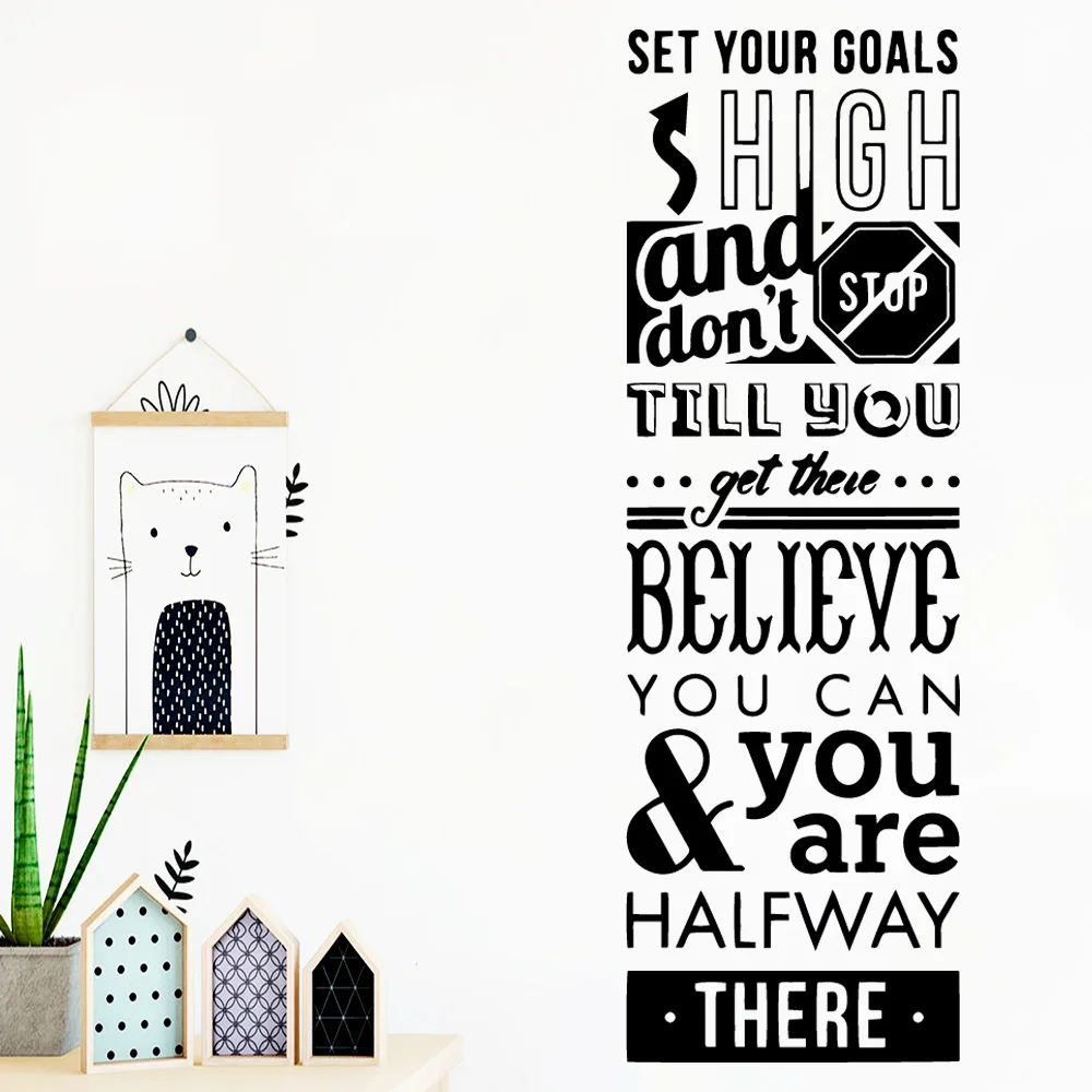 

Съемная цитата, искусственный Декор дома, современные наклейки для детей, гостиной, декоративный настенный постер