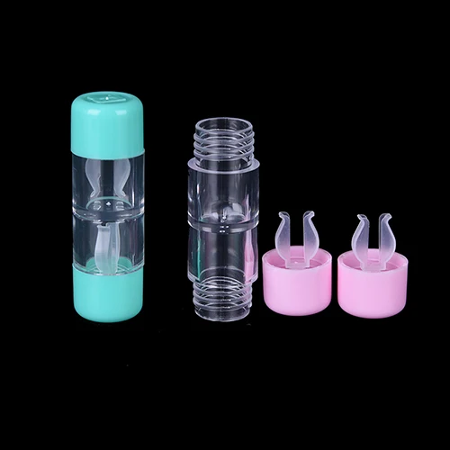 1 шт. портативный RGP Жесткий ABS контактные линзы небольшой прекрасный футляр для