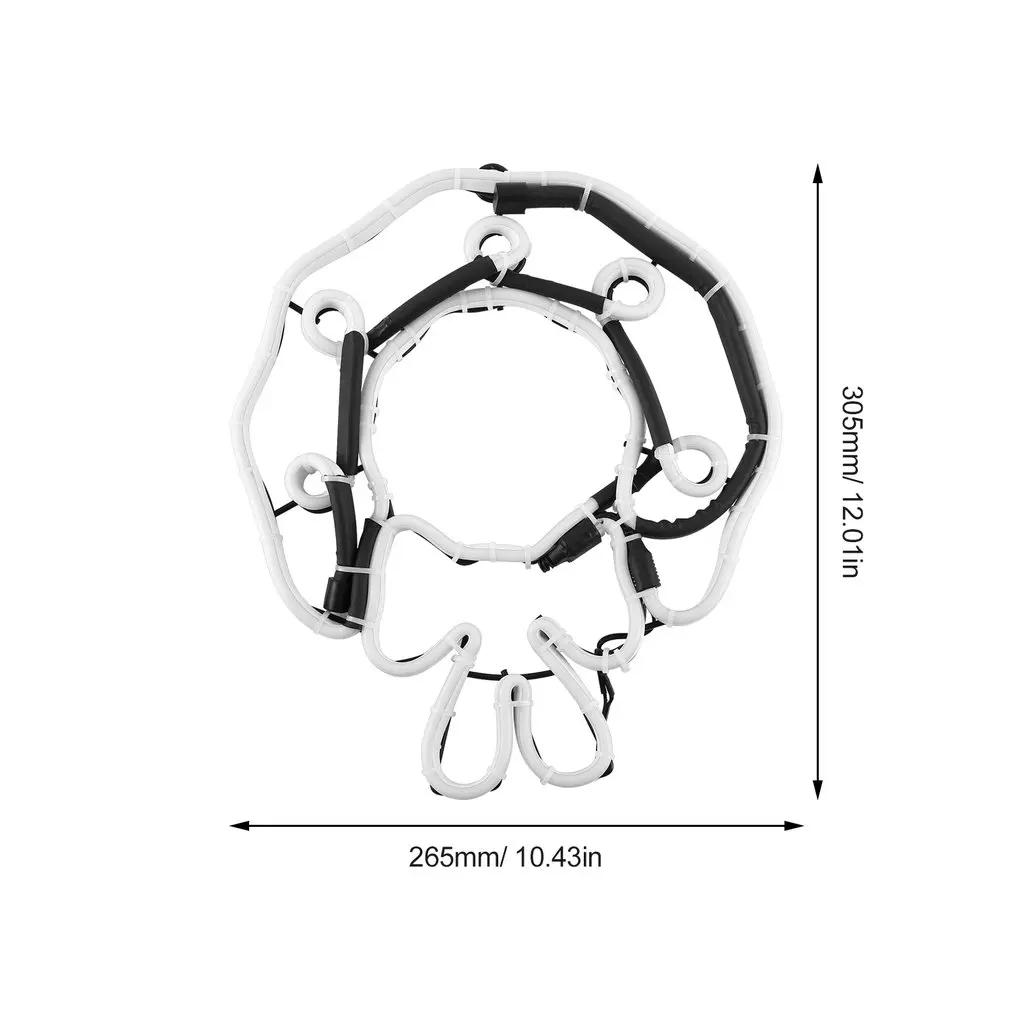 

Christmas Decorative Neon Sign Light Garland Shaped Wall Lamp Coffee Bar Wedding Mural Crafts US/UK/EU/JP Plug