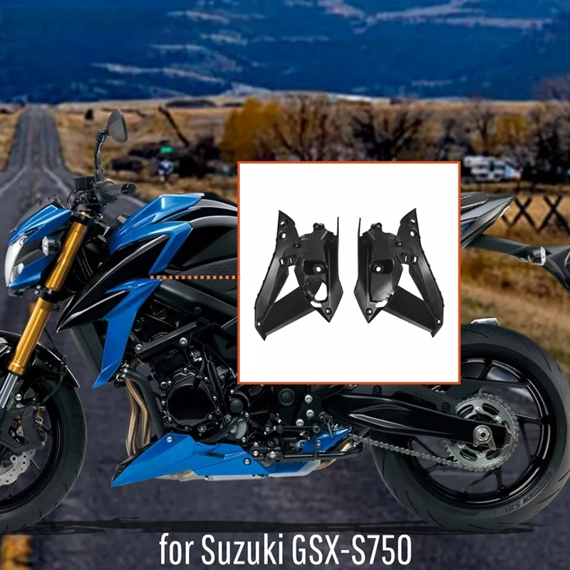 

Motorcycle Body Fuel Tank Guard Plate Inner Cover Fuel Tank Cover Fairing for Suzuki GSX-S750 2017-2021 Unpainted