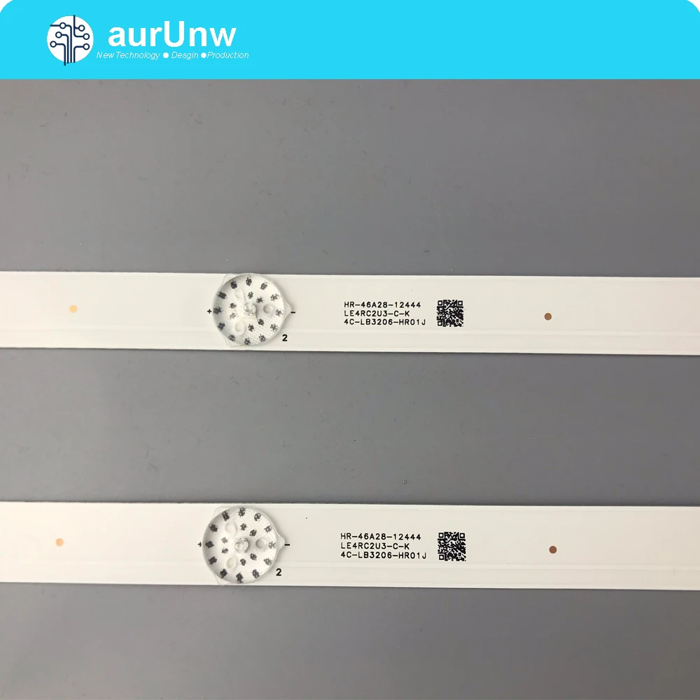 

2 шт./лот 6 светодиодный (6V) 560 мм светодиодный Подсветка полосы для L32P1A 4C-LB3206-HR03J HR01J 32D2900 32HR330M06A5 V5 100% новый