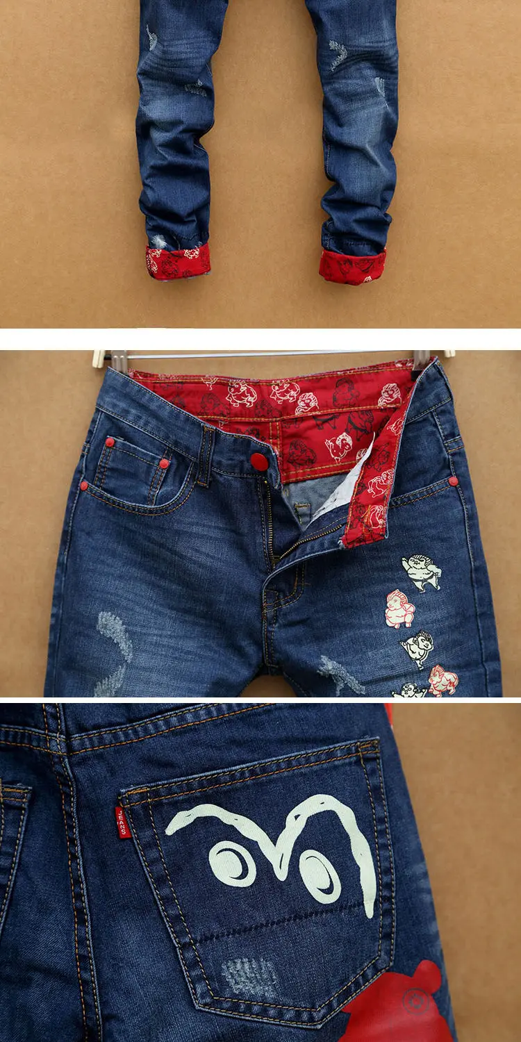 Evisu Новое поступление повседневные мужские дышащие джинсы высокого качества теплые мужские Брендовые прямые мужские брюки с вышивкой