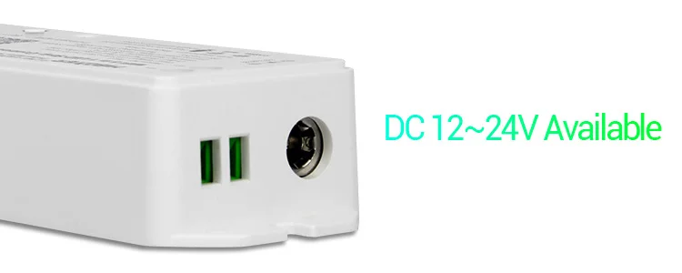 Miboxer WL5 2,4G 5 в 1 WiFi светодиодный контроллер для одноцветного CCT RGB RGBW RGB+ CCT Светодиодная лента поддержка Amazon Alexa Голосовое управление