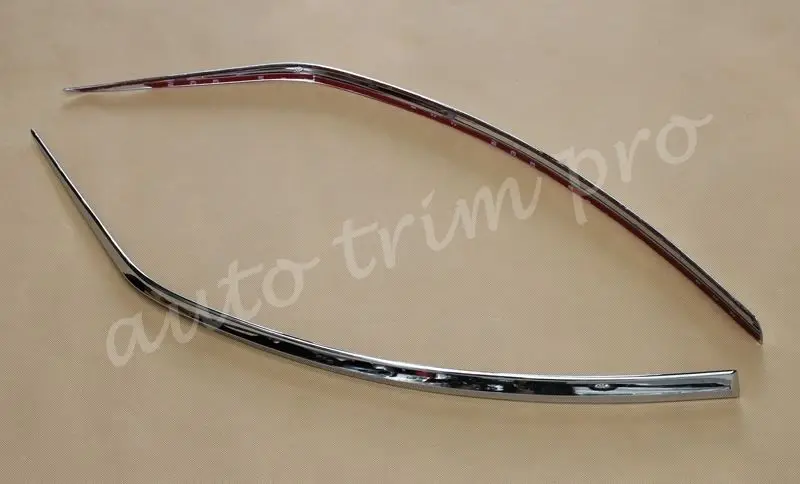 Хромированная накладка на переднюю решетку бампера гриля в полоску для Nissan Qashqai