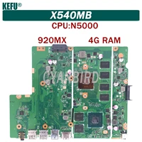 x540mb is suitable for asus x540m a540m x540mb notebook motherboard with n5000 920mx 4g ram 100 test ok