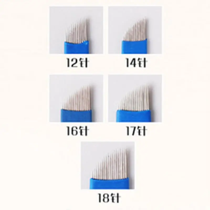Хоббилан Перманентный макияж инструменты ручная Татуировка бровей лезвие