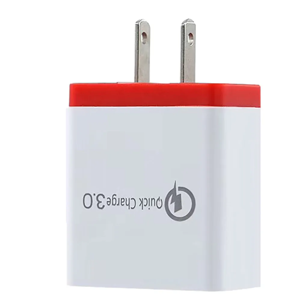 Сетевое зарядное устройство с 4 USB портами и поддержкой быстрой зарядки 5 В/3 0