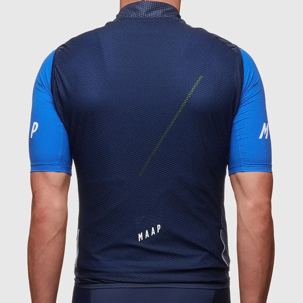 Профессиональная команда легкий велосипедный жилет ветрозащитный