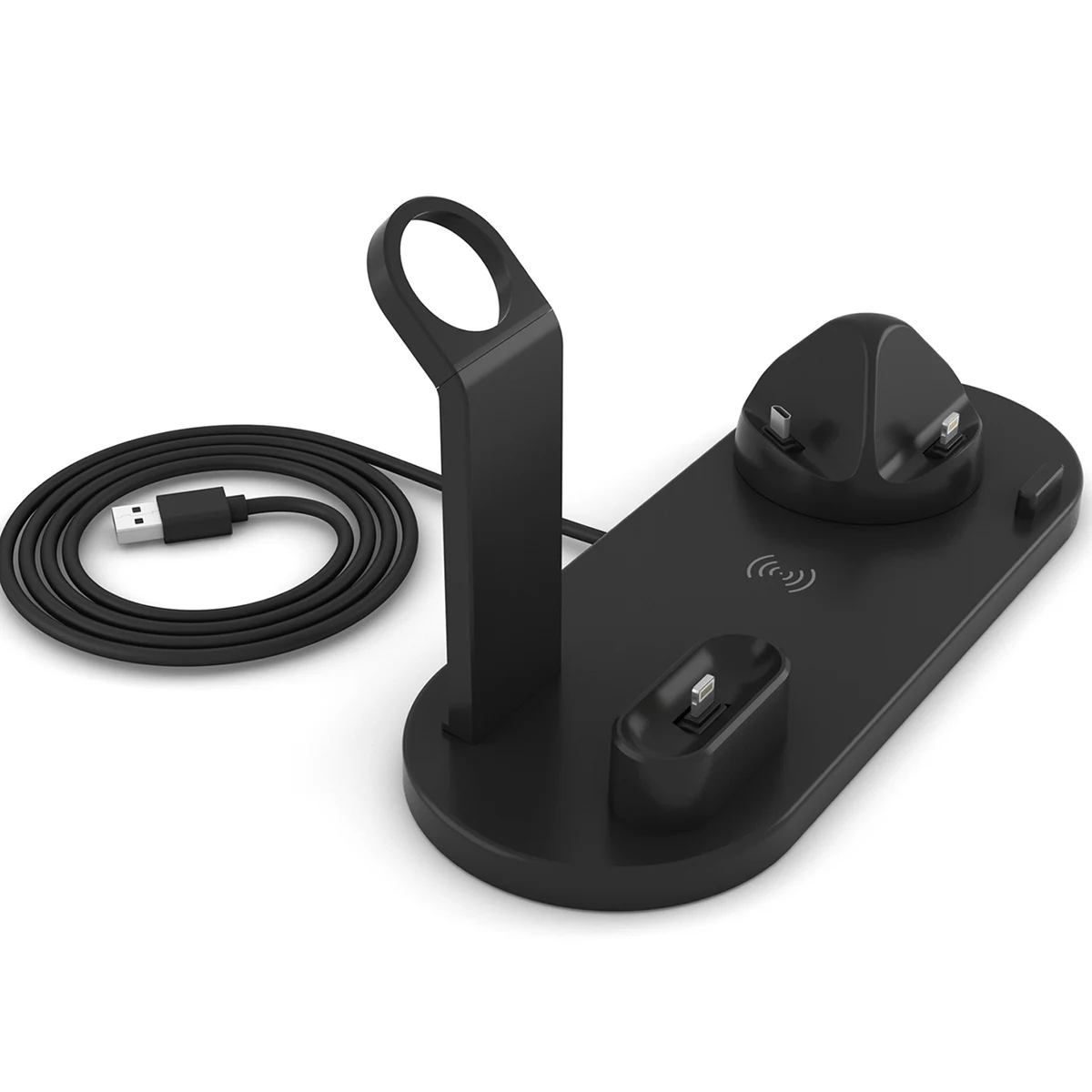 Беспроводная док-станция 3 в 1 для быстрой зарядки универсальная