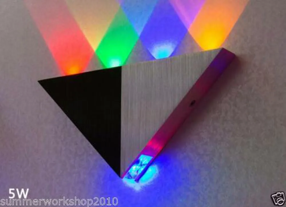 5 Вт Led Крытый настенный светильник вверх/вниз гаражный Blubs многоцветный | Лампы и